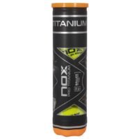 BOTE DE 4 PELOTAS DE PÃDEL PRO TITANIUM 001